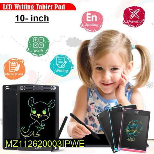 10 Inches LCD Writing Tablet For Kids | Digital Drawing & Learning Pad With Erasable Screen – anaizacart.com