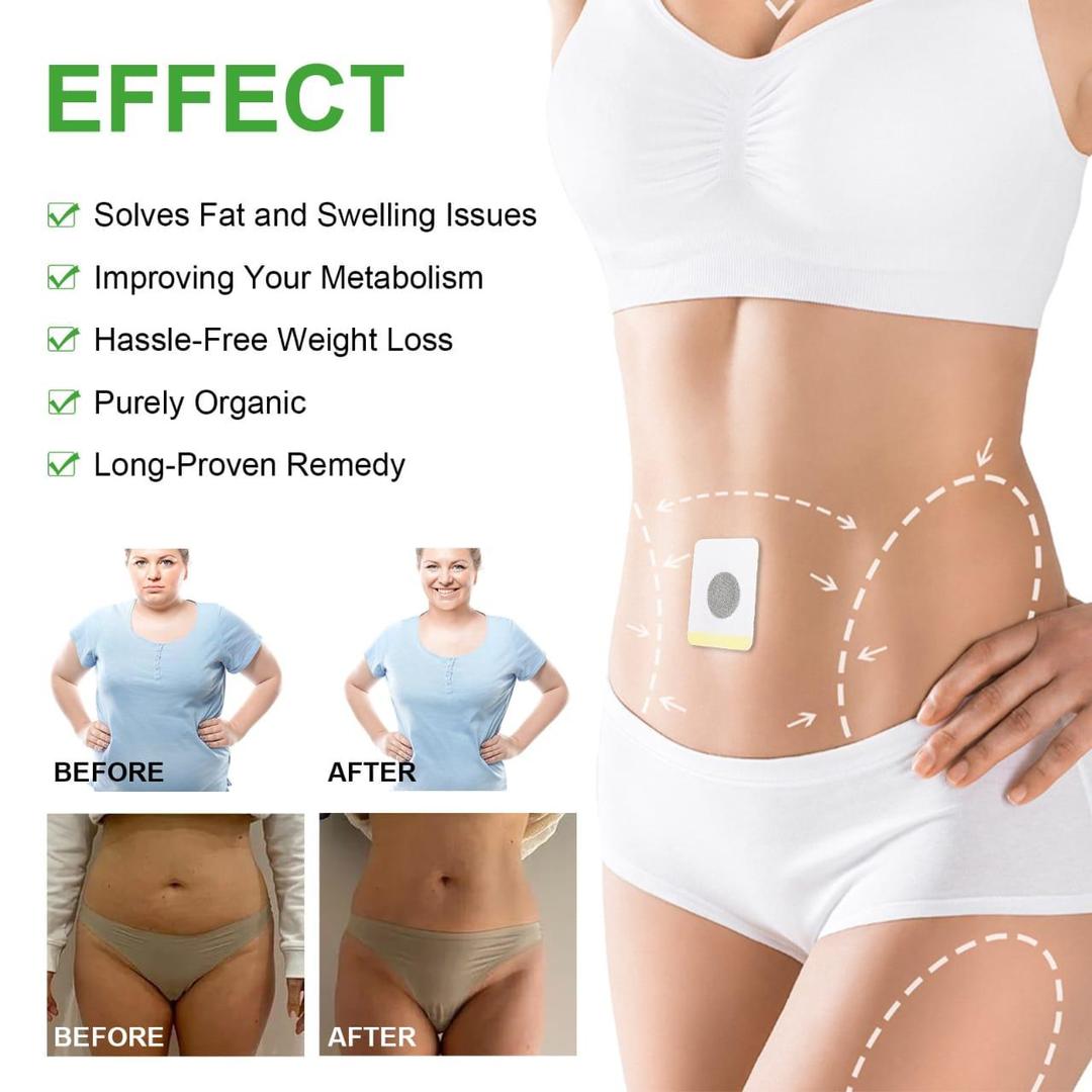 10 Pcs Clinically Proven Belly Slimming Patch – Effective Weight Loss & Wellness Support