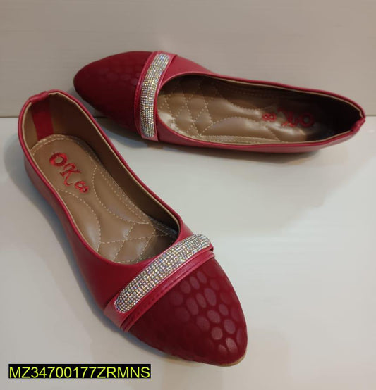 Women’s Comfortable Rexine Flats | Stylish Durable Ladies Flat Shoes for Casual & Daily Wear in Pakistan – anaizacart.com