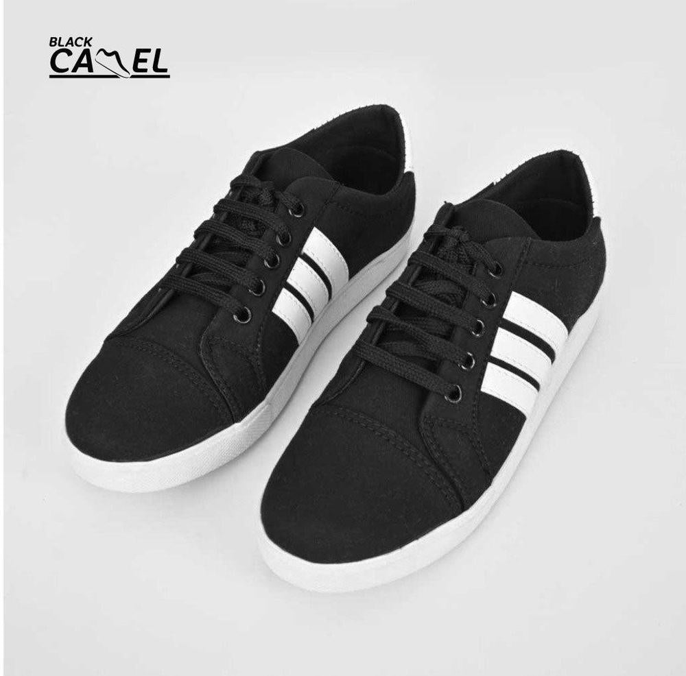 Black Camel Sneakers for Men Black Color | Stylish Casual Shoes for Men Comfortable & Durable Everyday Wear in Pakistan – anaizacart.com
