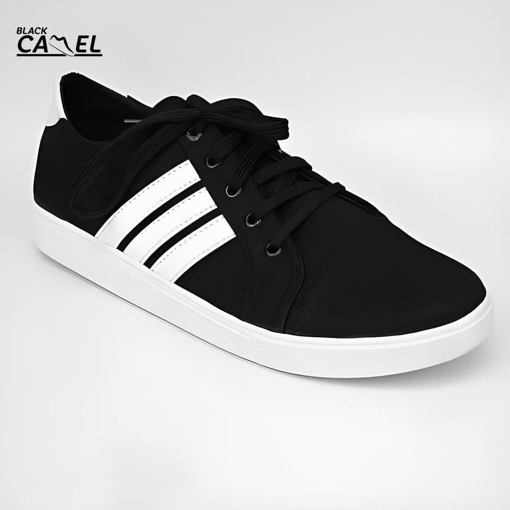 Black Camel Sneakers for Men Black Color | Stylish Casual Shoes for Men Comfortable & Durable Everyday Wear in Pakistan – anaizacart.com