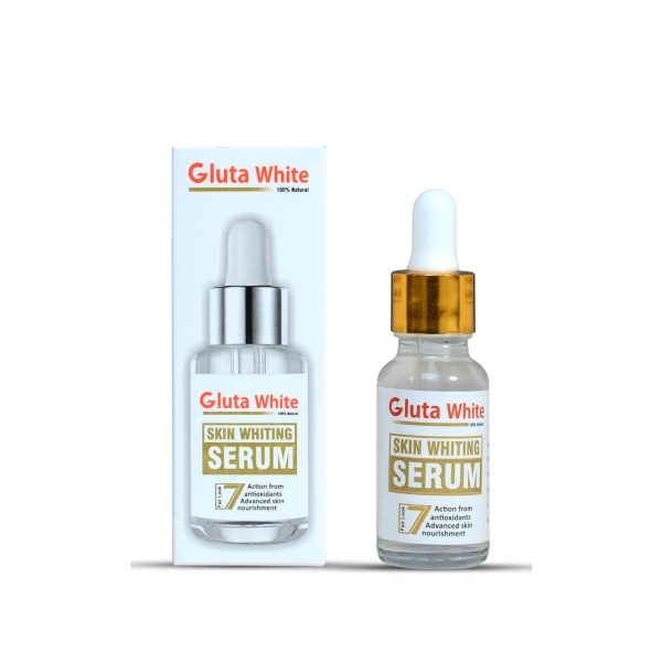 Gluta White Face Glowing Serum – Glutathione Brightening, Hydration & Antioxidant Protection – 30ml