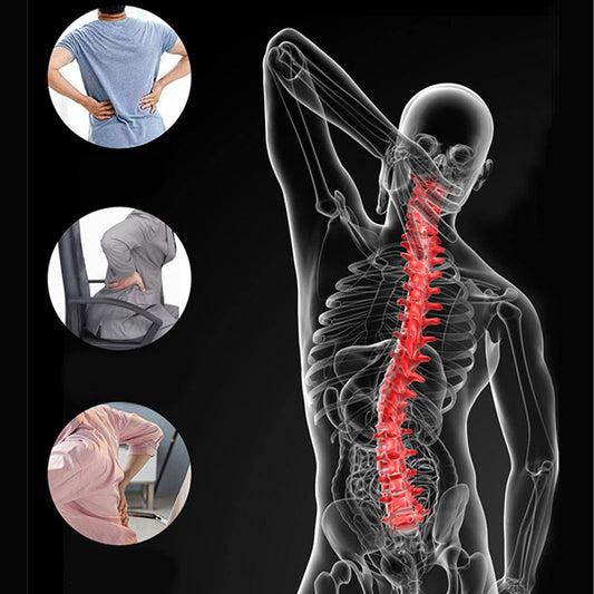 Back Stretcher – Adjustable Multi-Level Back Cracking & Massager Board for Stress & Pain Relief – 3 Level Spine Support Device