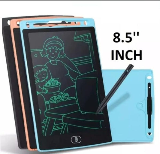 Pack Of 01 – LCD Writing Tablet For Kids | Digital Drawing Pad With Erasable Screen & Reusable Writing Board (Random Color) – anaizacart.com