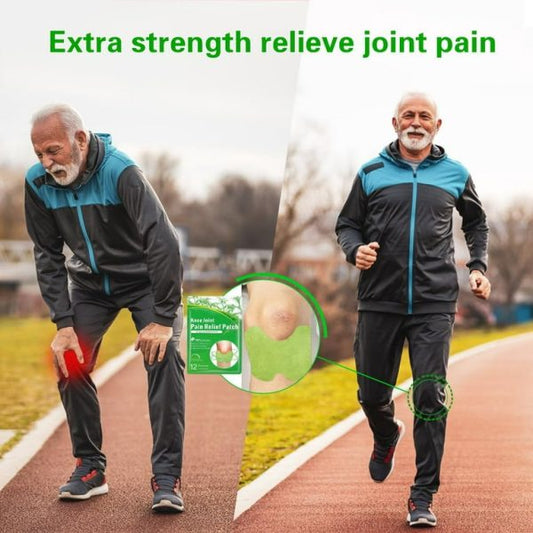 Pack of 12 Knee Pain Relief Patches – Targeted Joint Support for Pain & Comfort