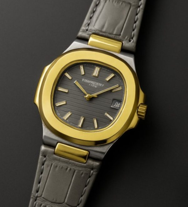 Patek Philippe Nautilus 8044 | Grey Gold Luxury Watch | 3ATM Water Resistant (No Box)