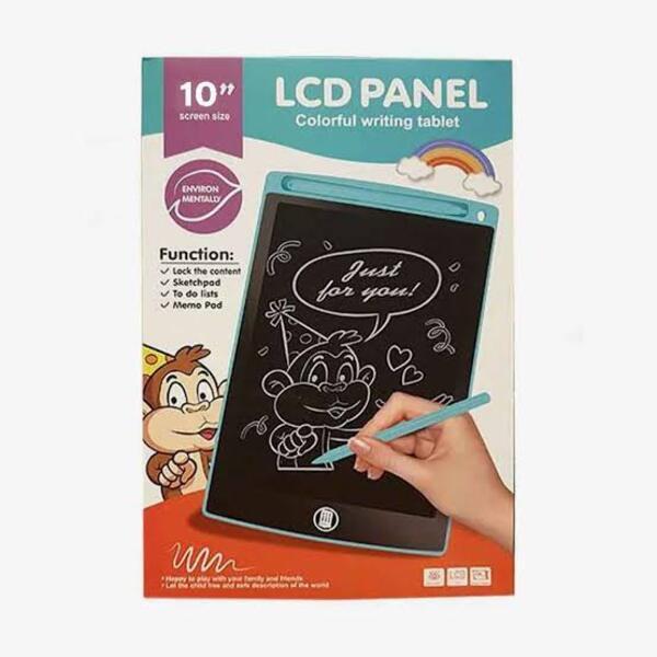 10 Inches LCD Writing Tablet For Kids | Digital Drawing & Learning Pad With Erasable Screen – anaizacart.com