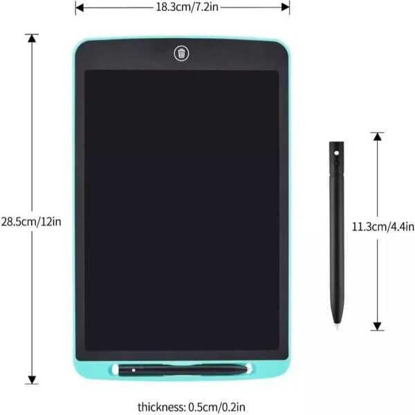 Girl's Plastic LCD Writing Tablet | Digital Drawing & Learning Pad With Erasable Screen – anaizacart.com