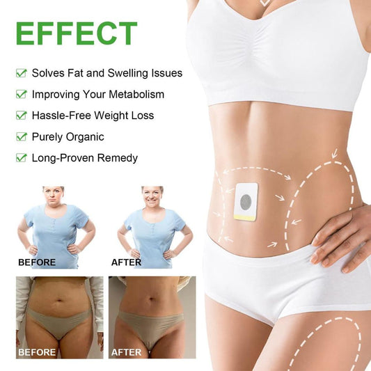 10 Pcs Clinically Proven Belly Slimming Patch – Effective Weight Loss & Wellness Support