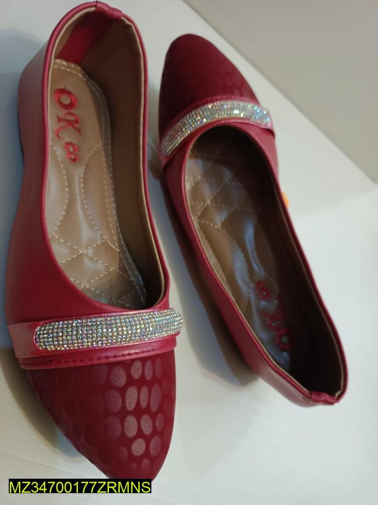 Women’s Comfortable Rexine Flats | Stylish Durable Ladies Flat Shoes for Casual & Daily Wear in Pakistan – anaizacart.com