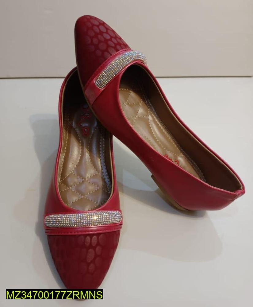 Women’s Comfortable Rexine Flats | Stylish Durable Ladies Flat Shoes for Casual & Daily Wear in Pakistan – anaizacart.com