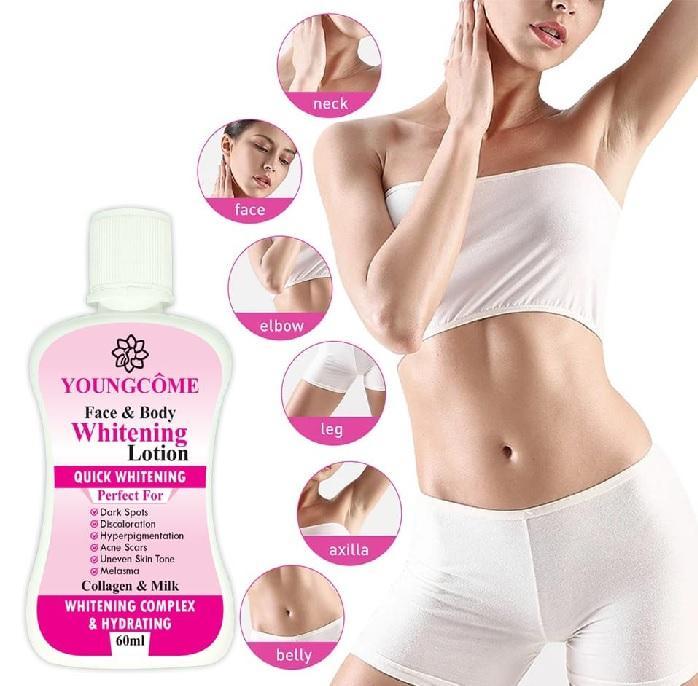Whitening & Brightening Body Lotion – Collagen Formula for Glowing, Hydrated Skin