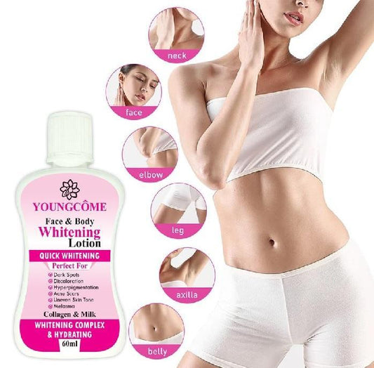 Whitening & Brightening Body Lotion – Collagen Formula for Glowing, Hydrated Skin