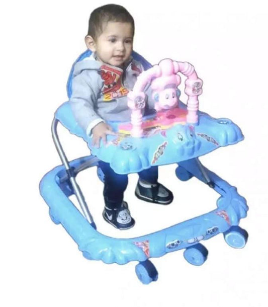 Baby Walker With Lights | Adjustable Baby Walking Assistant With Music & Safety Design – anaizacart.com