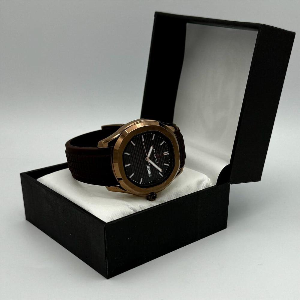 Men's Stainless Steel Analogue Watch,Round Dial, Water Resistant