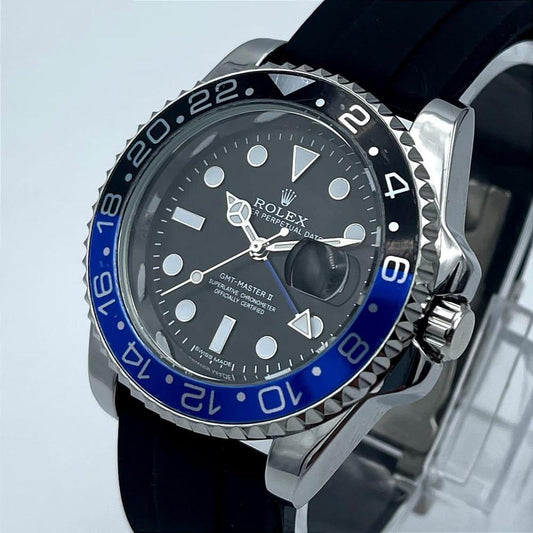 Men’s Quartz Wrist Watch – Round Stainless Steel Case, Water Resistant