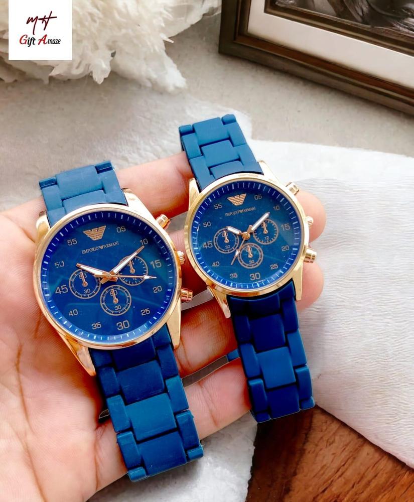 Men’s Classic Analogue Watch – Elegant Pair Set