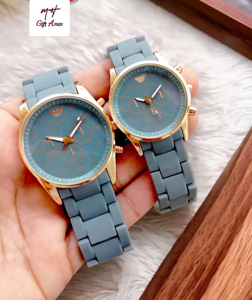 Men’s Classic Analogue Watch – Elegant Pair Set