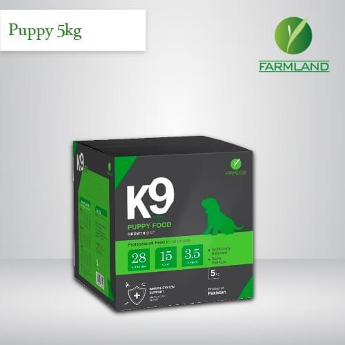 K9 Puppy Starter Food 5Kg (Farmland) – Healthy Growth Nutrition for Puppies