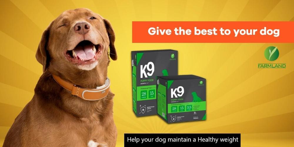 K9 Puppy Starter Food 5Kg (Farmland) – Healthy Growth Nutrition for Puppies