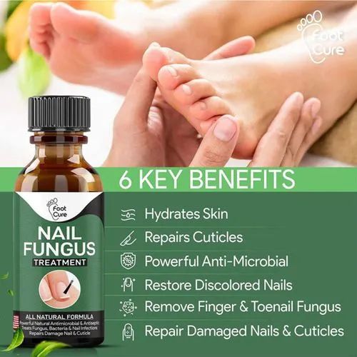 Fast Nail Fungal Treatment Serum – Nail Repair Essence for Fungus Removal & Healthy Nails