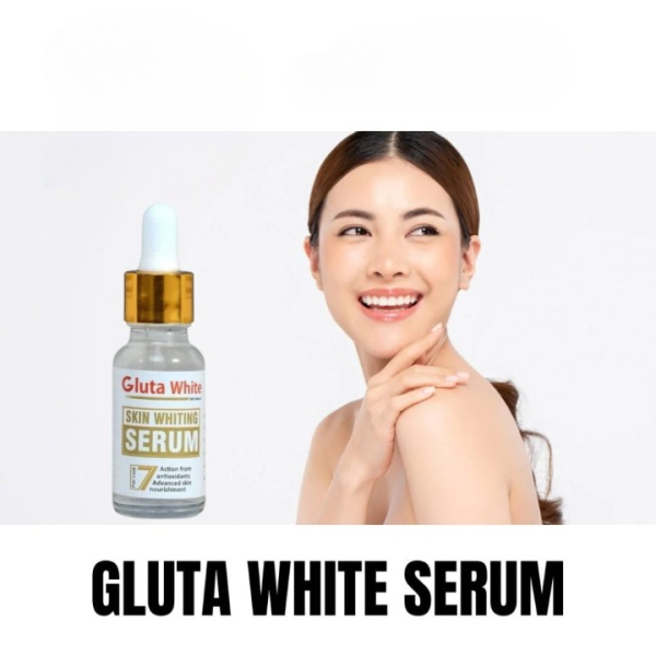 Gluta White Face Glowing Serum – Glutathione Brightening, Hydration & Antioxidant Protection – 30ml