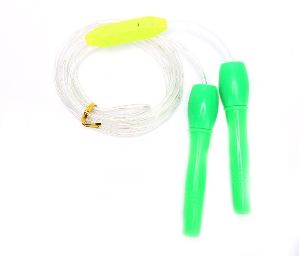 Lighting Jump Skipping Rope – LED Fitness Rope for Kids & Adults – Indoor/Outdoor Exercise & Fun Training