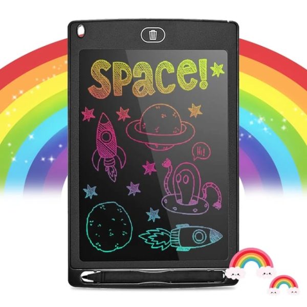 Pack Of 01 – LCD Writing Tablet For Kids | Digital Drawing Pad With Erasable Screen & Reusable Writing Board (Random Color) – anaizacart.com