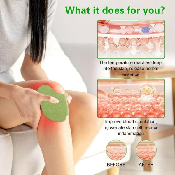 Pack of 12 Knee Pain Relief Patches – Targeted Joint Support for Pain & Comfort