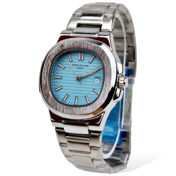 Patek Philippe Genève Men’s Watch – Luxury Stainless Steel Analog Wrist watch (Without Box)