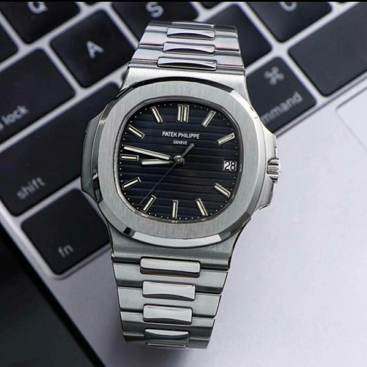Patek Philippe Genève Men’s Watch – Luxury Stainless Steel Analog Wrist watch (Without Box)