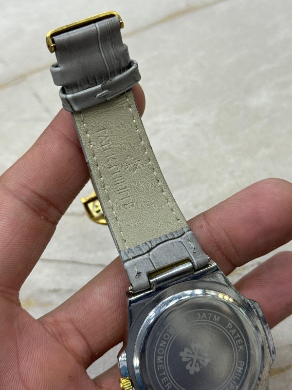Patek Philippe Nautilus 8044 | Grey Gold Luxury Watch | 3ATM Water Resistant (No Box)