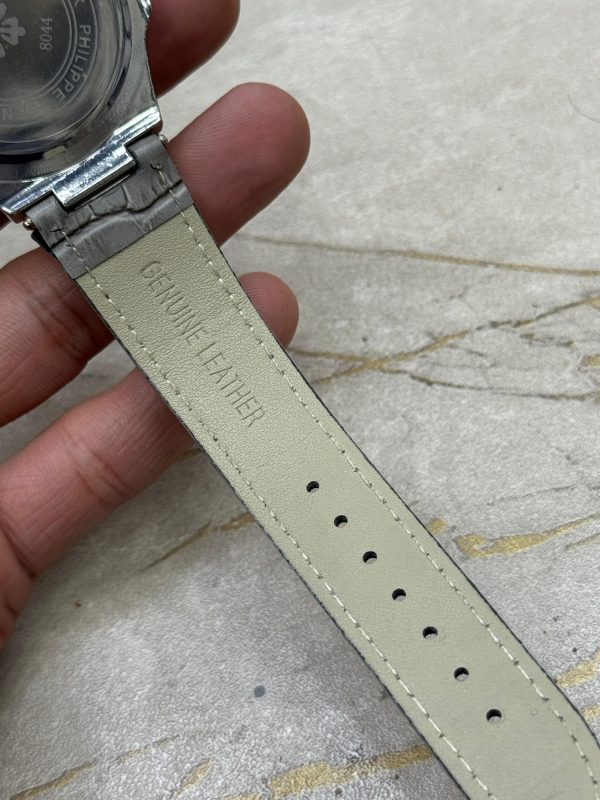 Patek Philippe Nautilus 8044 | Grey Gold Luxury Watch | 3ATM Water Resistant (No Box)