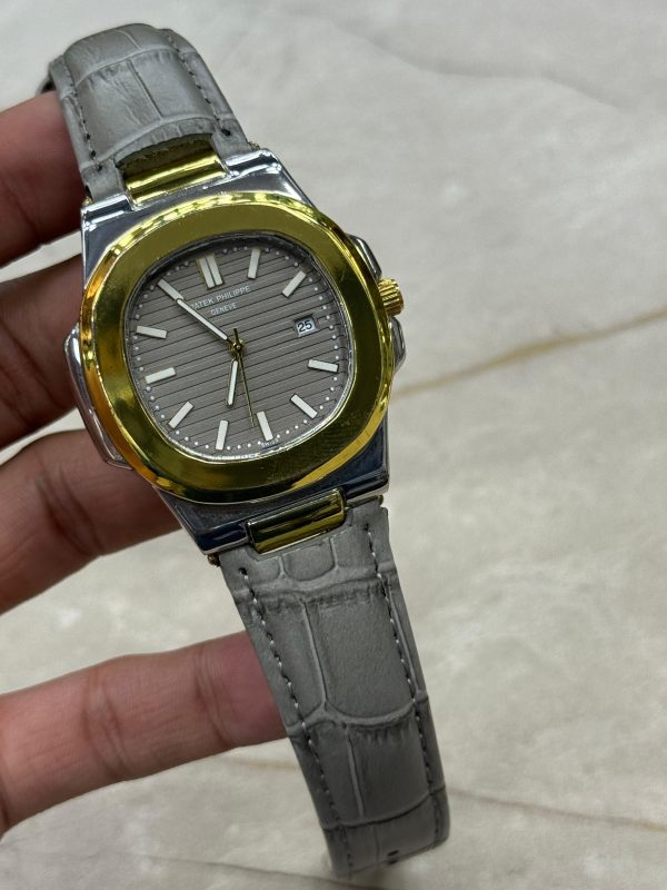 Patek Philippe Nautilus 8044 | Grey Gold Luxury Watch | 3ATM Water Resistant (No Box)