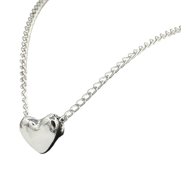Stainless Steel Heart Shape Necklace | Elegant Love Heart Pendant for Girls & Women | Fashion Jewelry Gift