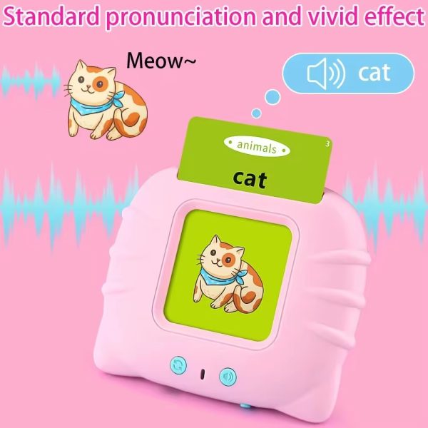 Talking Flash Cards for Kids | Preschool Early Educational Toys | English Learning Cards for Toddlers – Random Color – anaizacart.com