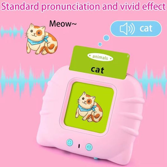 Talking Flash Cards for Kids | Preschool Early Educational Toys | English Learning Cards for Toddlers – Random Color – anaizacart.com