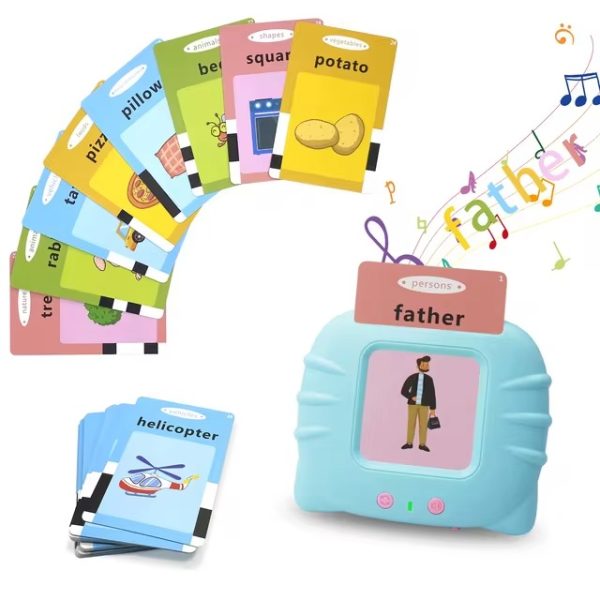Talking Flash Cards for Kids | Preschool Early Educational Toys | English Learning Cards for Toddlers – Random Color – anaizacart.com
