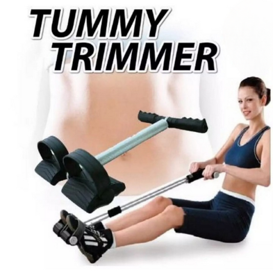 Tummy Trimmer Single Spring – Portable Ab Exerciser for Abs, Arms & Legs – Home & Gym Fitness Tool