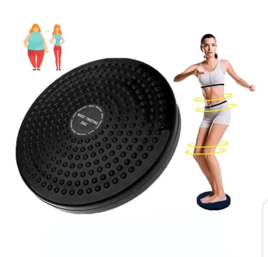 Twister Disc Weight Loss – Ab Twister & Slimming Plate – Portable Home Gym Fitness Machine