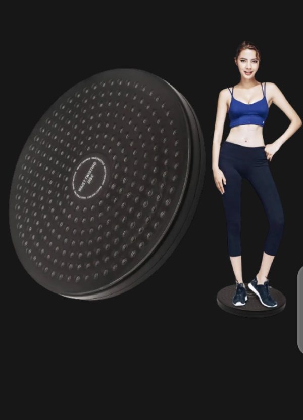 Twister Disc Weight Loss – Ab Twister & Slimming Plate – Portable Home Gym Fitness Machine