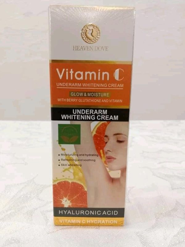Underarm Whitening Cream – Skin Brightening & Dark Spot Removal Cream For Underarms, Elbows, Knees & Bikini Area – Gentle & Effective